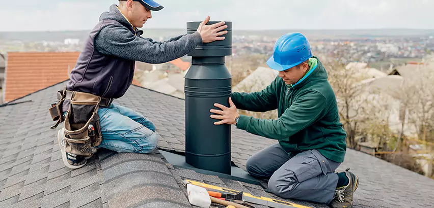Chimney Flashing Replacement for Storm Damage in Kirkland
