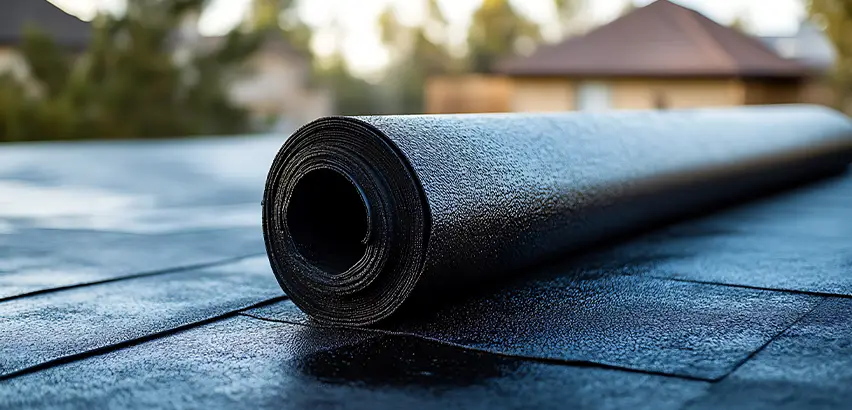 Rubber Flat Roof Replacement in Kirkland