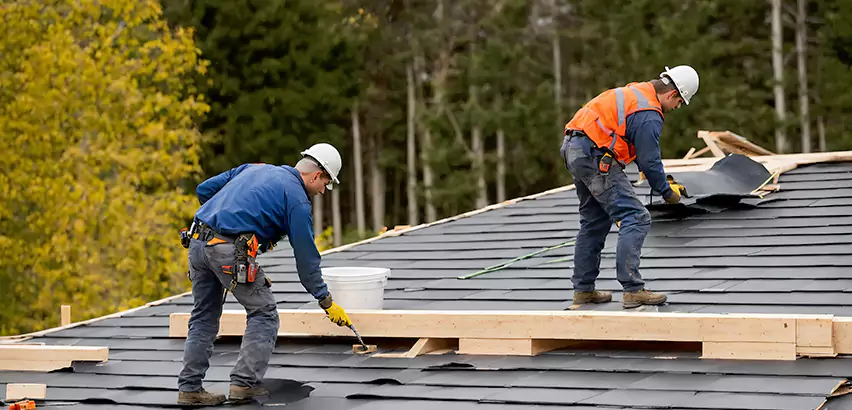 Garage Felt Roof Replacement in Kirkland