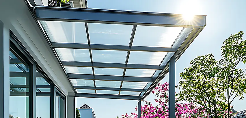 Glass Patio Roof Installation in Kirkland