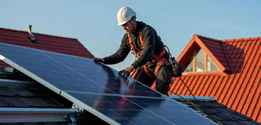 Solar Panels on Steel Roof Installation in Kirkland