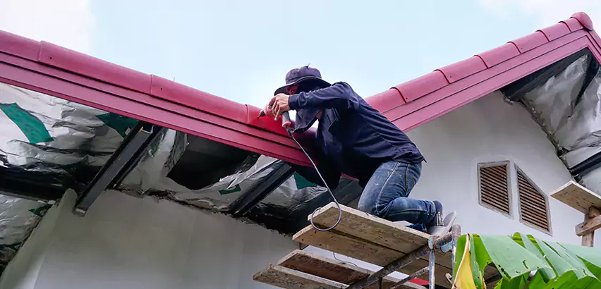 Residential Wind Damage Roof Repair in Kirkland
